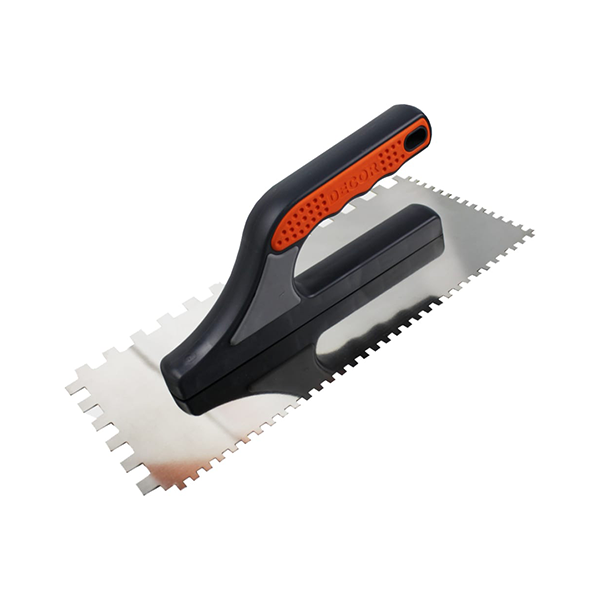 Гладилка Decor 280*130мм, 3К, нерж. зуб 6*6+12*12мм