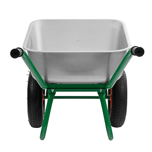 Тачка "Palisad" садово-строительная, 2-х колесная, усиленная, грузоподъемность 320кг, объем 100л