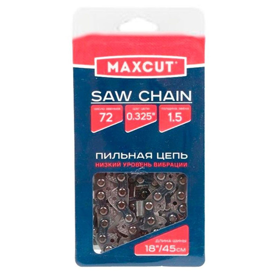 Цепь 0,325 1,5 72 звена, 21LV-72E, блистер, "Maxcut"